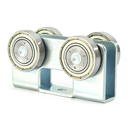 Portable Sturdy Silents Roller Trolley Convenient for Efficient Materials Transport On 1 5/8Inch Strut Channel