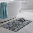 thumbnail image 4 of Addison Rugs Indoor/ Outdoor Surfside Mosaic Waves Washable Rug New Stormy - 1'8" x 2'6", 4 of 5