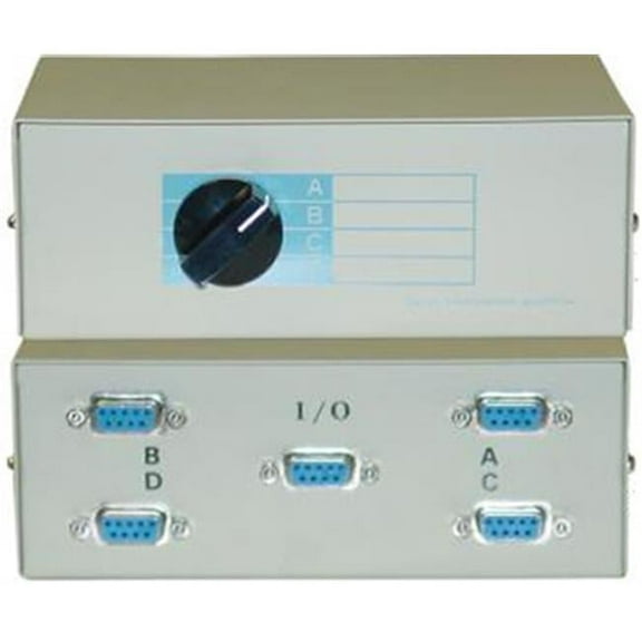 Comprehensive CSWM-DB151X4 DB15- ABCD 4 Way Switch Box