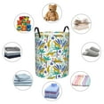 thumbnail image 6 of Goofa Summer Leopard Printed Circular Hamper,Laundry Basket with Handles,Storage Baskets Foldable,Large Capacity Laundry Hamper-Small, 6 of 8
