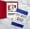 Red, variant on Graduation Waterfall Gift Card Booklet (Red 6 Pages)