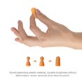 thumbnail image 4 of Earplugs, Anti Noise Soundproof Orange Earplugs, for Working Sleeping, 4 of 7