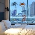 thumbnail image 5 of 9 pcs Aquatic Creatures Painting Stencil 8.3x11.7inch Seahorse Jellyfish Koi Dolphin Crab Starfish Lobster Shark Whales Drawing Template for Painting on Wood Wall Fabric Furniture, 5 of 7