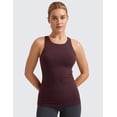 thumbnail image 2 of CRZ YOGA Butterluxe Tank Tops for Women Racerback Workout Padded Yoga Athletic Camisole with Built in Bra, 2 of 5