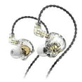 thumbnail image 3 of jesticaly TRN MT1 Écouteurs Étanches Réduction de Bruit Casque de Course Blanc Sans Micro 1Ensemble, 3 of 6