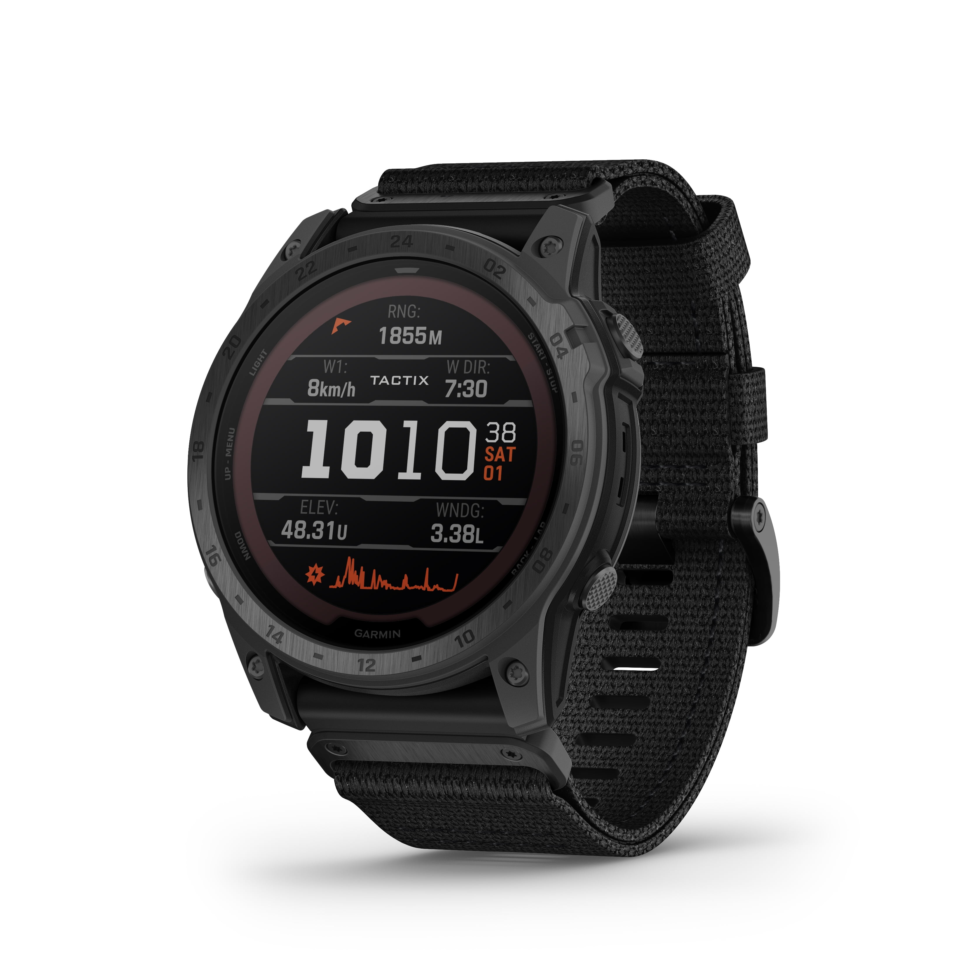 GARMIN TACTIX 7 PRO 腕時計(デジタル) Garmin Tactix 7 Pro Tactical Tracker, Solar-Powered GPS Watch with