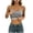A442 Gray, variant on Womens Ruched Side Cami Tank Top Spaghetti Strap Sleeveless Shirt Slim Fit Bodycon Camisole Summer Clubwear Layering Undershirt Basic Everyday Tees Tops