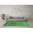thumbnail image 3 of Ahgly Company Indoor Rectangle Oriental Emerald Green Traditional Area Rugs, 5' x 7', 3 of 4