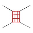 thumbnail image 1 of Filet d'Entraînement de Baseball, Lancer, Frapper, Entraînement, 1 of 10