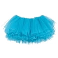 thumbnail image 2 of My Lello Little Girls 10-Layer Short Ballet Tulle Tutu Skirt (4 mo. - 3T) -Turquoise, 2 of 6