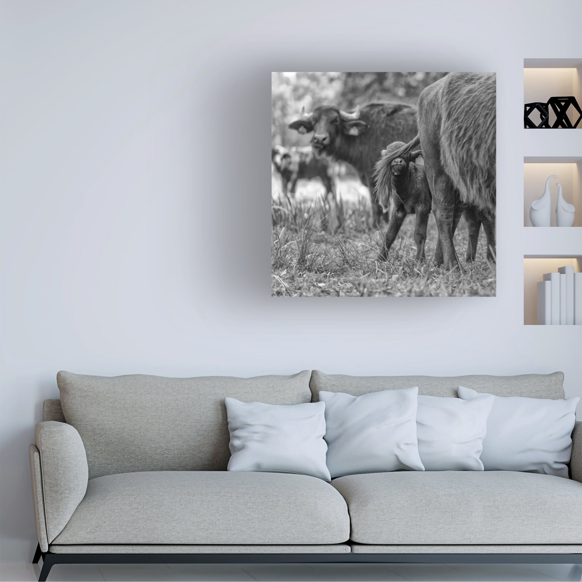Gert Van Den 'Hide And Seek' Canvas Art