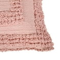 thumbnail image 5 of Noble House Siloam 18" Boho Cotton Throw Pillow, Pink, 5 of 8