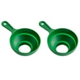 thumbnail image 3 of 2pcs Folding Telescopic Funnels Oil Funnels Jam Funnels Kitchen Gadgets (Green), 3 of 8