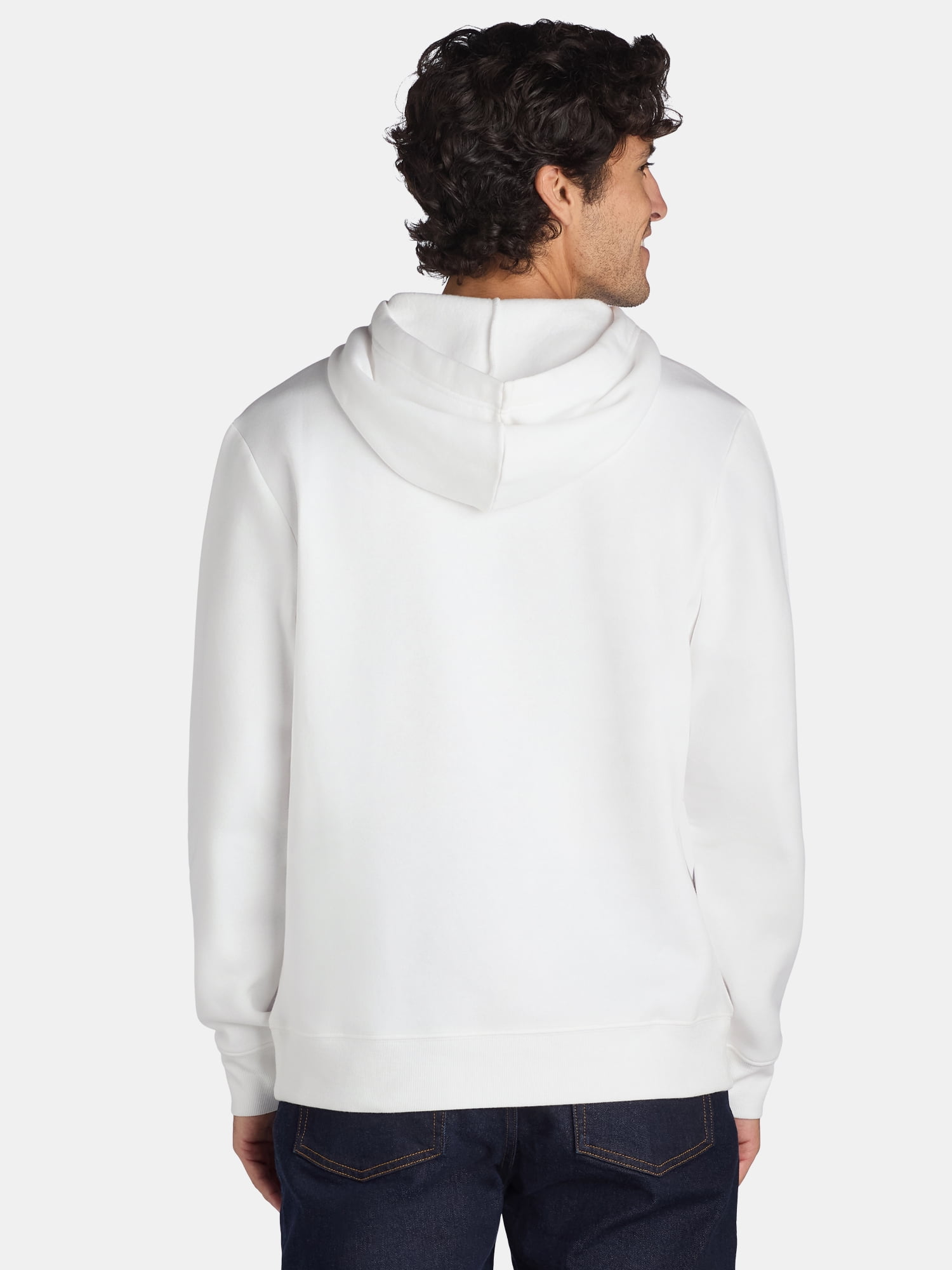 Athletic Works Men's & Big & Tall Men's Fleece Hoodie Sweatshirt, Sizes XS-4XLT