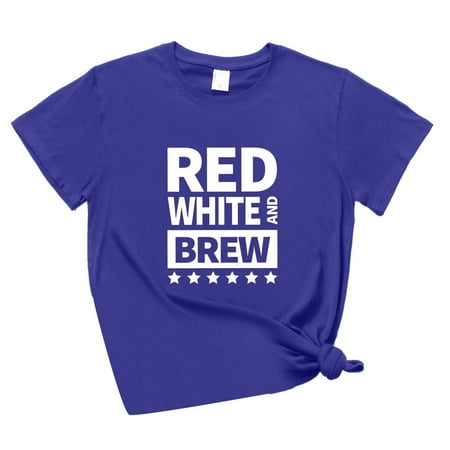 

Qufokar Cute Maternity Clothes for Fall Womens Running Tee Shirts I M Drinking for Two This Year T Shirt Women Red White Blue Short Sleeve Tee Shirt