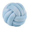 thumbnail image 1 of Almohada de sofá con forma de bola, cojín tejido, cojín decorativo para ventana salediza, almohada de color liso claro, 1 of 4
