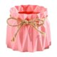 thumbnail image 2 of Jarrón moderno envuelto en cuerda | Maceta decorativa de imitación cerámica para arreglos florales y centros de mesa, 2 of 6