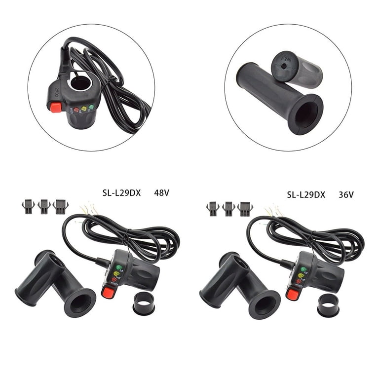 36/48V Electric Thumb Throttle Speed Control for E-bike Bicycle Scooter - Walmart.com 36/48V Electric Thumb Throttle Speed Control for E-bike Bicycle Scooter - Walmart.com