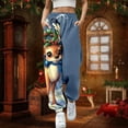 thumbnail image 2 of WEAIXIMIUNG Pantalons pour Femmes avec Poches Pantalons de Pâques pour Femmes, 2 of 4