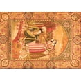thumbnail image 1 of Ahgly Company Indoor Rectangle Persian Orange Traditional Area Rugs, 8' x 10', 1 of 1