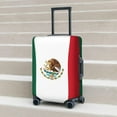 thumbnail image 7 of N/A Luggage Cover 3D Printed Washable Travel Cover for Luggage 18-32 Inch Mexico Flag, 7 of 7