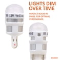 thumbnail image 2 of Bombilla LED SYLVANIA 194 T10 W5W ZEVO Amber para iluminación interior, 2 of 8