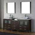 thumbnail image 2 of Virtu Dior 78 in. Double Bathroom Vanity Set, 2 of 11