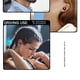 thumbnail image 4 of Mini Auriculares Portátiles Bluetooth 5.3 Earburd, Auriculares Inalámbricos con Pantalla LED ENC, Estéreo HiFi con Cargador para Juegos., 4 of 5