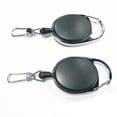thumbnail image 4 of UDIYO Retractable Anti-Lost Keychain Keyring Key Holder Outdoor Climbing Carabiner, 4 of 6
