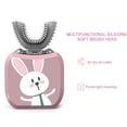 thumbnail image 4 of yingyy U-Shaped Electric Toothbrush for Children Kid's Soft Silicone Waterproof Cleaning Toothbrush, 4 of 6
