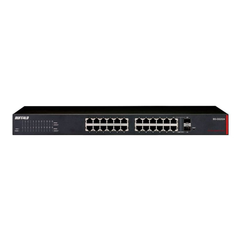 BUFFALO BS-GS20 series BS-GS2024 - switch - 24 ports - managed
