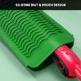 thumbnail image 3 of Resistant Silicone Mat Pouch for Flat Iron, Curling Iron,Hot Hair Tools (Hotpink), 3 of 6