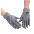 thumbnail image 3 of Giyblacko Winter Warm Gloves New Gloves Women's Winter Knit Gloves Warm Velvet Outdoor Gloves, 3 of 5