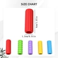 thumbnail image 3 of Textured Silicone Pencil Grips Silicone Pencil Sleeves For Teens Adults Writing Aid Tool For Better Grip Focus Calming Classroom Writing Aid1pc, 3 of 9