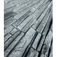 thumbnail image 2 of OTECKO 6 Pack Faux Stone Wall Panel 48 in x 13 in x 2 in Stacked Stone High Density Polyurethane Wall Siding Panels 24 sq ft, Easy Install, Interior/Exterior Iron Gray, 2 of 8