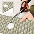thumbnail image 6 of Yayeee Faucet Mat for Kitchen Sink 14.7" Diatomite Long Splash Guard Pad, Olive Green Flowers, 6 of 7