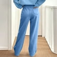 thumbnail image 4 of Fashionable Women's Casual And Comfortable Sweatpants,Sky Blue 2XL, 4 of 4