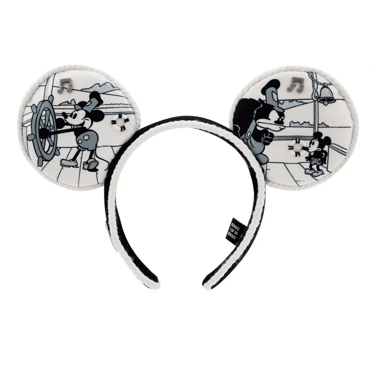 Disney 100 Steamboat Willie Mickey true sale original exhibition Ears Hat Headband