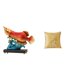 thumbnail image 1 of Estatua de pez,Estatua de pez arowana,decoración Feng Shui para estante o escritorio,Figura decorativa para oficina y hogar,Funda de almohada,Fundas de cojín para sofá cama,funda cuadrada, 1 of 8