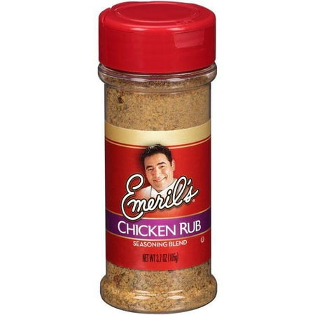 Emeril's Chicken Rub Seasoning Blend 3.7 Oz Shaker (Pack of