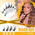 thumbnail image 4 of Kit de racimos de pestañas JIMIRE Manga Lash, rizo en D natural de 10 a 16 mm, 4 of 9