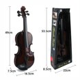 thumbnail image 2 of RUNROTOO Simulation Instrument de Musique Violon Jouet Lignes Lisses et Uniformes Plastique Couleur Rétro 1 Ensemble, 2 of 8