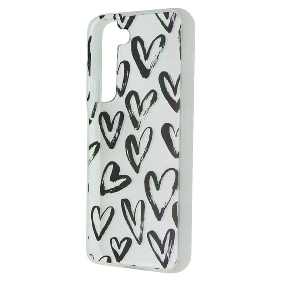 MyBat Pro Mood Series Case for Samsung Galaxy S22 - Black Hearts