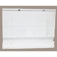 thumbnail image 4 of Arlo Blinds Cordless Fabric Roman Shades Top Down Bottom Up Light Filtering, Color: Cloud White, Size: 26.5"W x 48"H, 4 of 6