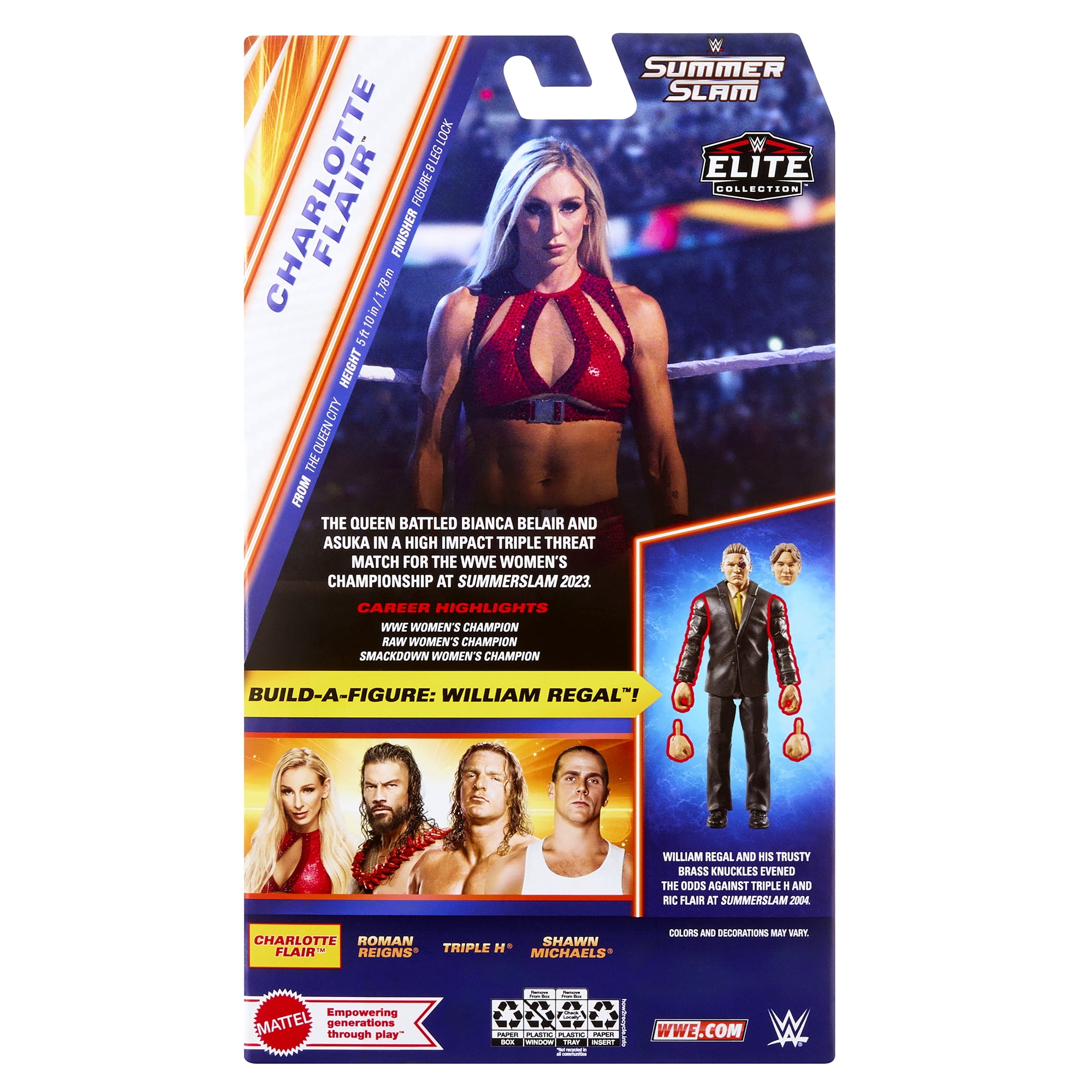 Charlotte Flair - WWE Elite SummerSlam 2025 Mattel WWE Toy Wrestling Action Figure
