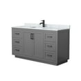 thumbnail image 4 of Wyndham Collection Wcf2929-60S-Nat-Mxx Miranda 60" Free Standing Single Basin Vanity Set -, 4 of 7