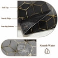 thumbnail image 6 of Ombre Gray Geometric Round Area Rug 3Ft Washable Small Circle Rugs for Kitchen Entryway, Modern Abstract Art Non-Slip Carpet Floor Mats Indoor Outdoor Carpet Runner Aesthetic Home Decor, 6 of 8