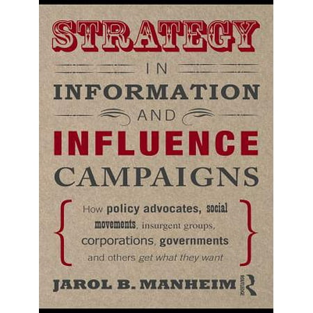 Strategy in Information and Influence Campaigns -