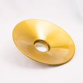 thumbnail image 3 of FSLiving Replacement Dia 8.6" Lampshades For Hanging Pendant Lamp Wall Light Ceiling Light Gold Finish Flat Metal Shade Vintage Design - Set of 2, 3 of 7
