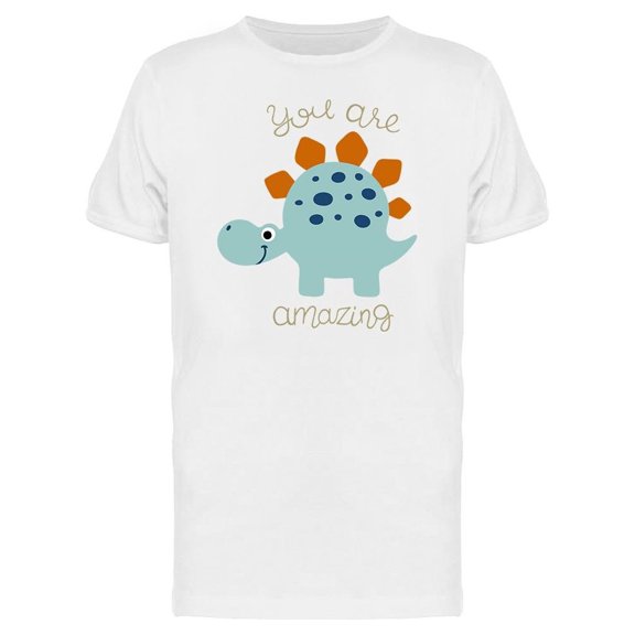 You're Amazing, Cute Dino Tee Men's -Image by Shutterstock